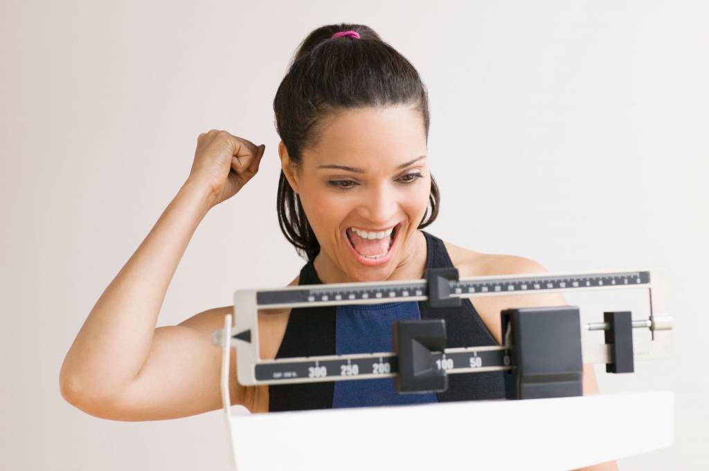 Happy weight loss