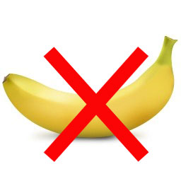 no banana